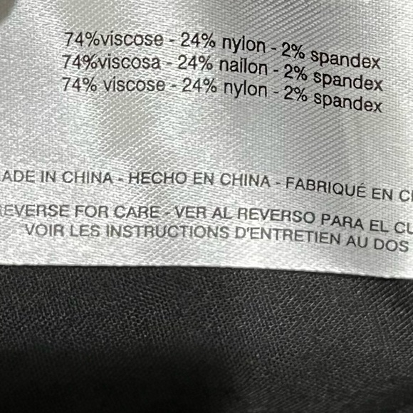 NWT Faux Leather Look Social Standard Skinny Ankle Jeans, Sz 6 - Picture 10 of 16